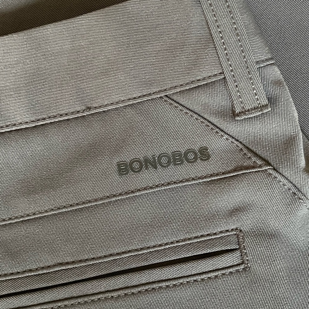 Bonobos Highland Tour Gray golf pants. Size 36x 32